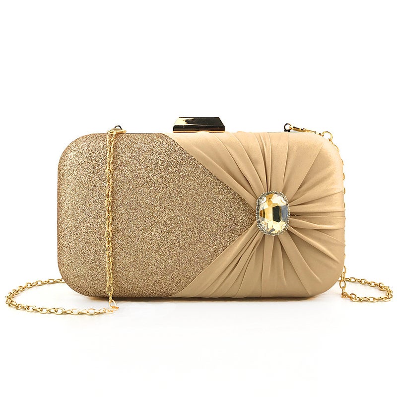 Hengmei Lazada New Diamond-Embedded Evening Bag Women'S Clutch Party Diamond-Embedded Banquet Bag - Image 2
