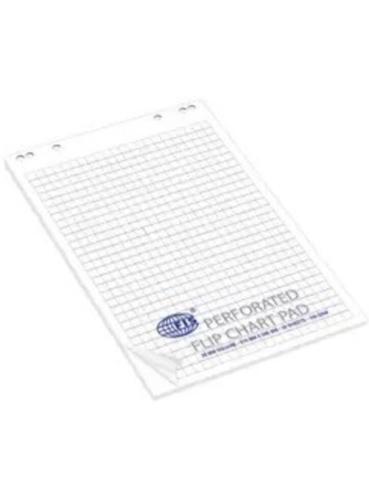 FIS Flip Chart Pad, 100 gsm, 585 x 810 mm - 25 mm Square