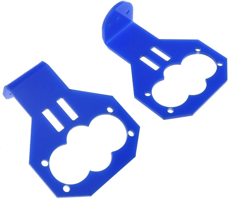 Eoutstanding 2PCS Blue Cartoon Ultrasonic Sensor Mounting Bracket Holder for HC-SR04 Smart Car Arduino - Image 2