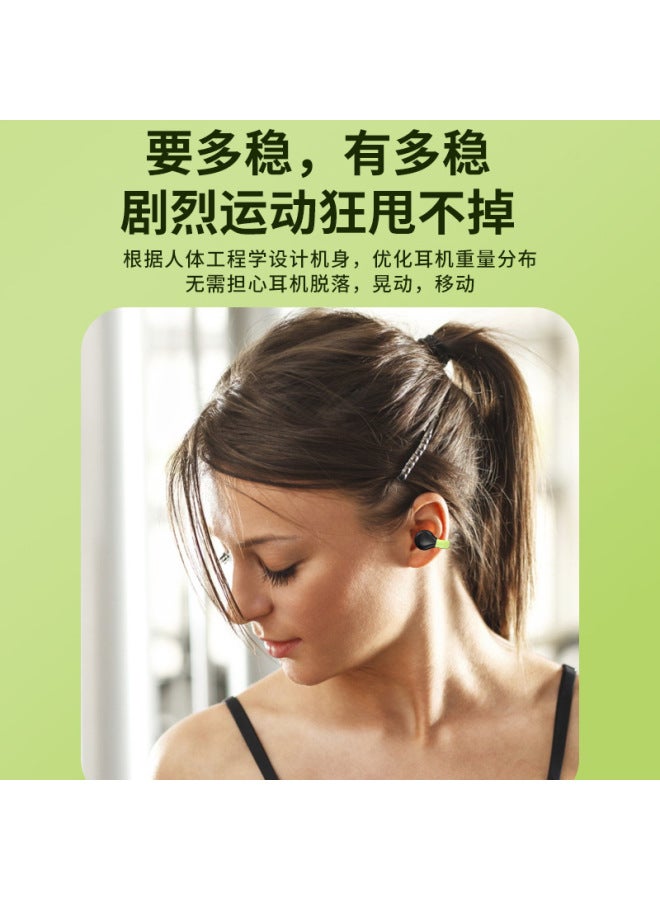 Neutral New Non-in-ear Real Wireless Bluetooth Headset Clip Ear Sports Running Dedicated Long Endurance For Apple - Image 2