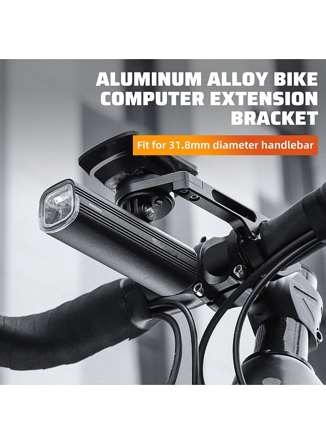 WEST BIKING Bicycle Handlebar CycleComputer Holder Extender Road Bike Handle Extension Rod Base Bike Mileometer Light Camera Bracket Adapter  - Image 4