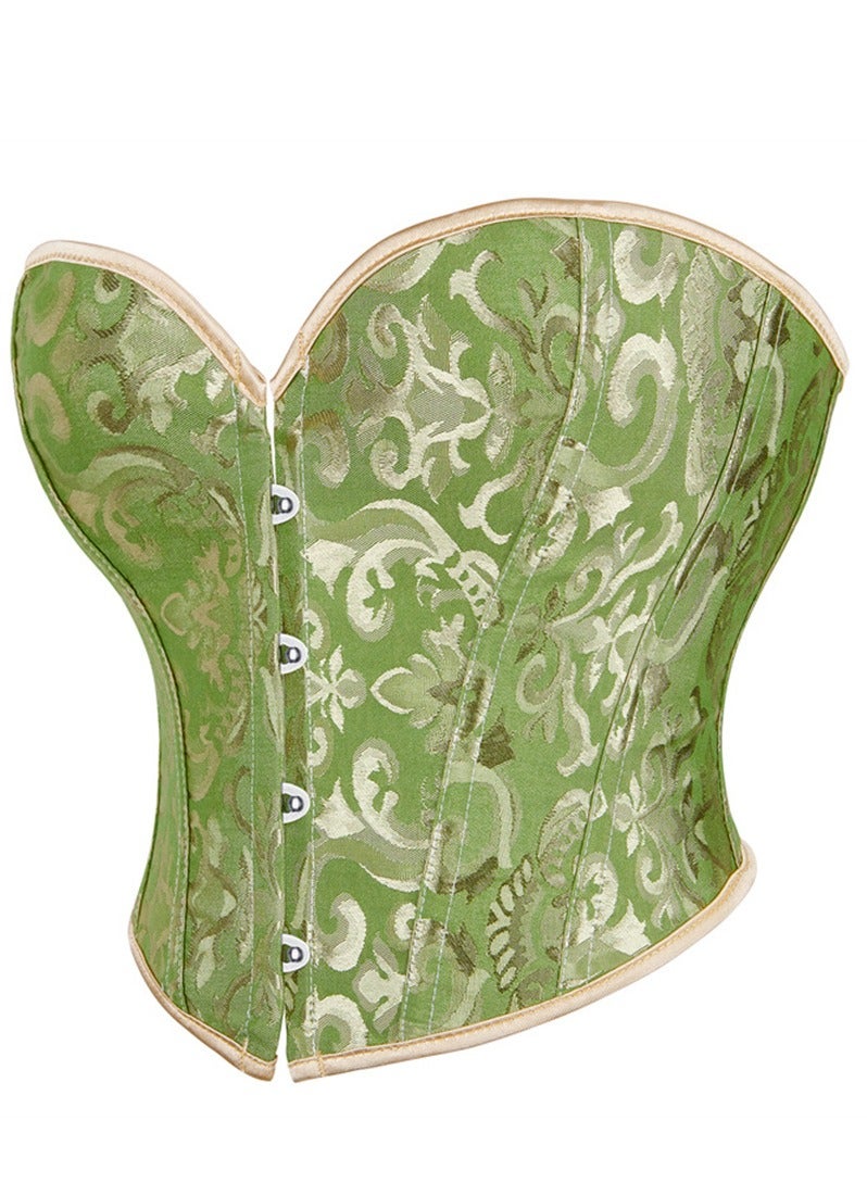 Loquat Fashion Trend High 28CM Corset Green - Image 2