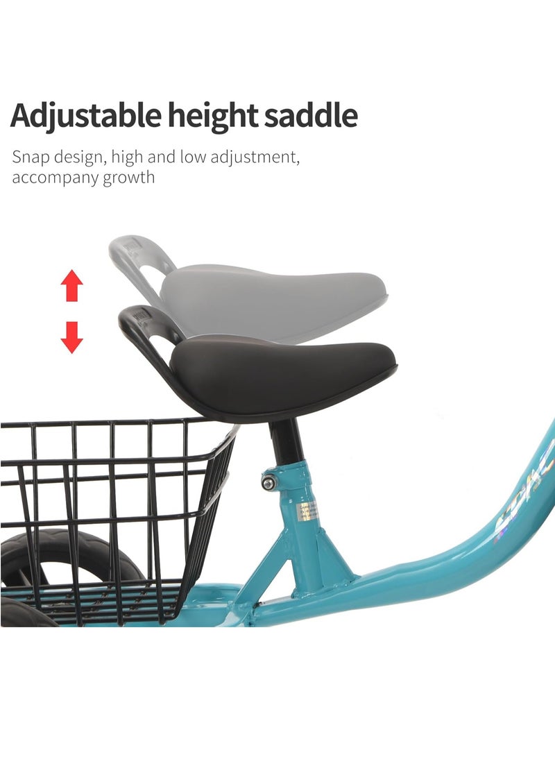 بيبي كارا دراجة ثلاثية العجلات للأطفال من سن 2 إلى 4 سنوات - دراجة أطفال بمقعد قابل للتعديل - Image 5