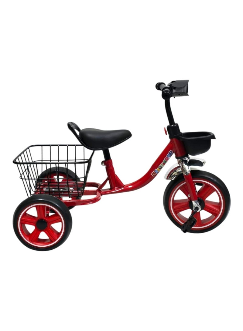 بيبي كارا دراجة ثلاثية العجلات للأطفال من سن 2 إلى 4 سنوات - دراجة أطفال بمقعد قابل للتعديل - Image 2