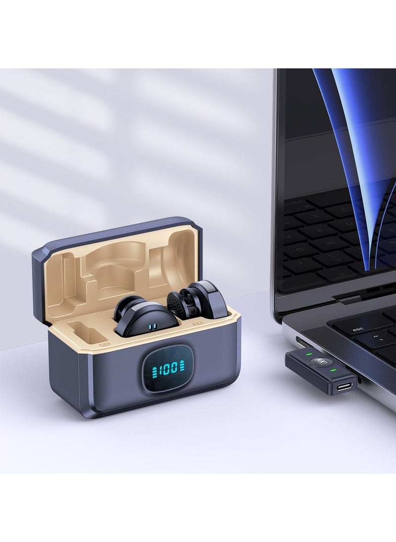 Generic Wireless lapel microphone, 48h battery life, suitable for mobile phones, computers, with portable charging case, noise reduction radio  - Image 4