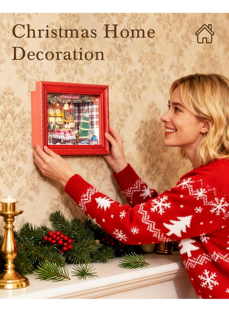 ROBOTIME Rolife Christmas Eve Party DIY Picture Frame DP005 - Image 4