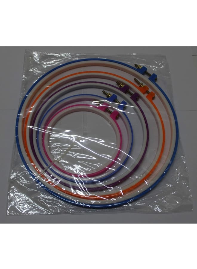 Embroidery Hoops Different Sizes)- Set of 5 - Image 2