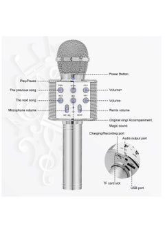 ELTRAZONE Bluetooth Microphone for kids Birthday Gift Toys for Age 3 4 5 6 7 8 9 10 Girls Boys Wireless Karaoke Mircrophone Little Kid Gifts Toy for Toddler Children  - Image 5
