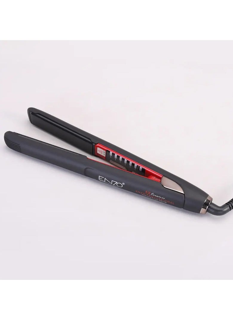 ENZO Professional - PrecisionWare Enzo EN-5183 Advanced Titanium Technology for Sleek, Smooth, Styled Hair, Adjustable Temperature, 360° Swivel Cord International Version - Image 1