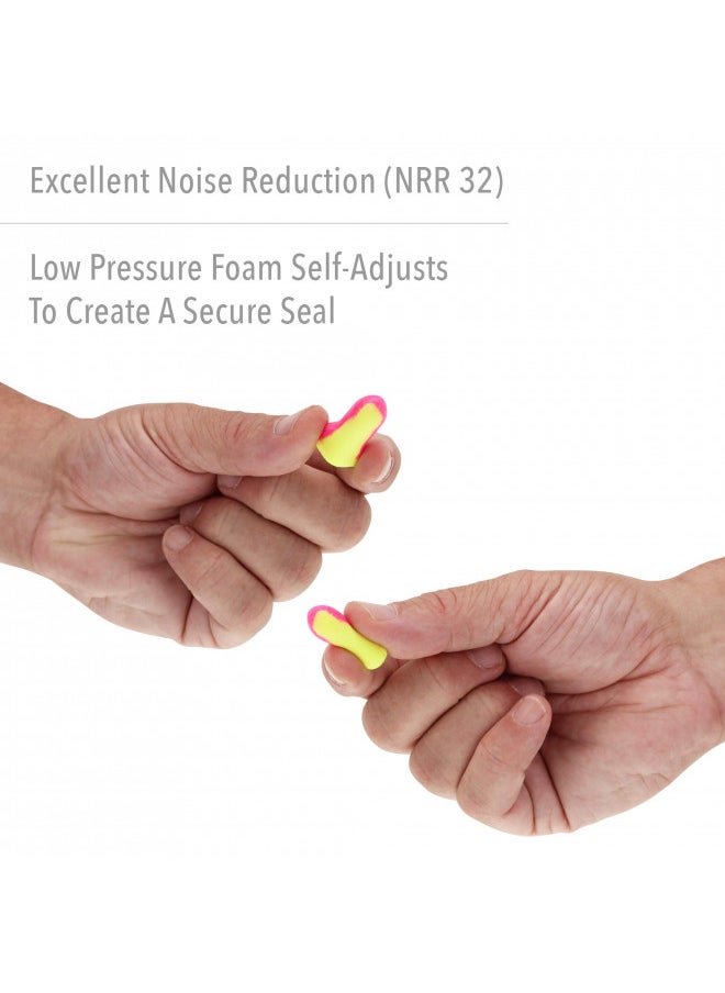 Howard Leight HOWARD LEIGHT Honeywell Home by Laser Lite High Visibility Disposable Foam Earplug Refill for Leight Source 500 Dispenser, 500 Pairs (LL-1-D), Magenta/Yellow  - Image 4
