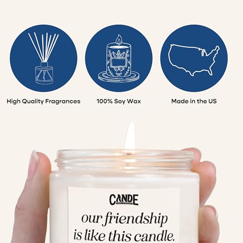 CE Craft - Smells Like Dean Winchester Scented Candle - Flannel Musk All-Natural Soy Wax Jar Candle - Gift for Her, Supernatural Fan, 8 oz - Image 3