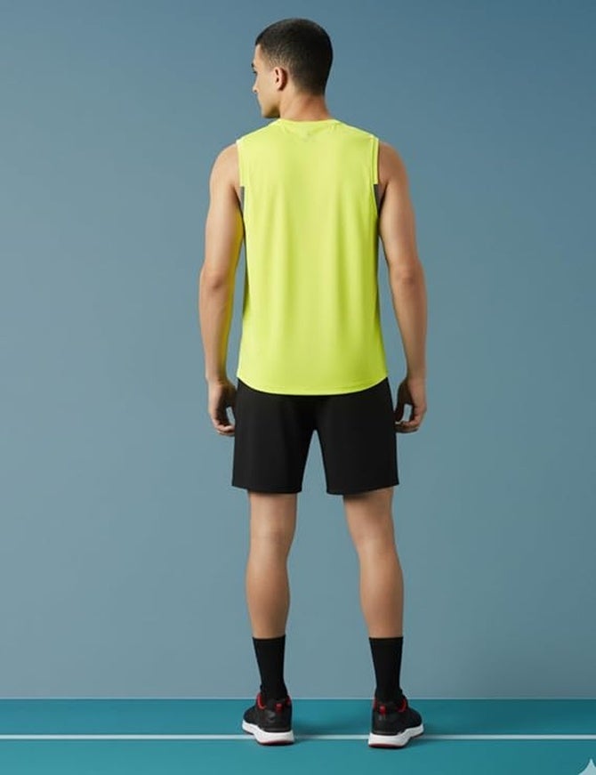 pump'd Sleeveless Tank Top for Gym - Tank Tops Sleeveless T-Shirt for Men Gym | Quick Dry | Sando Top - Image 2