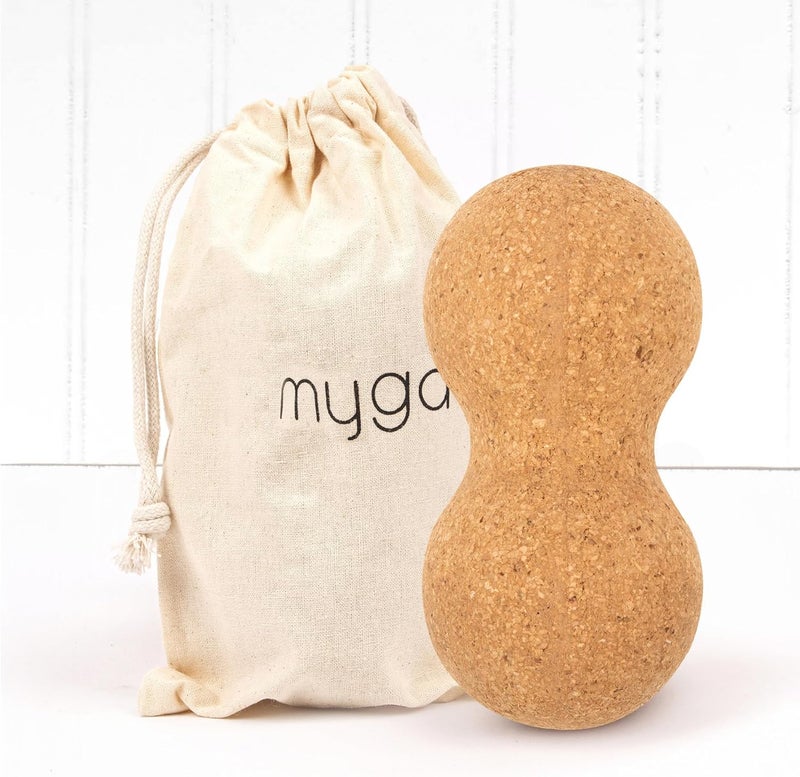 Myga  Cork Peanut Lacrosse Ball Muscle Roller Self Massager for Myofascial Release Trigger Point Therapy and Deep Tissue Massage  551 x 236 - Image 1