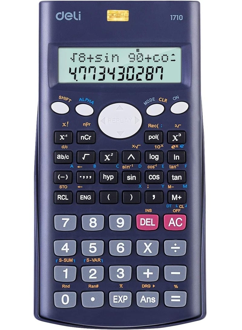 Deli 10-Digit Scientific Calculator With 240 Functions - Image 1