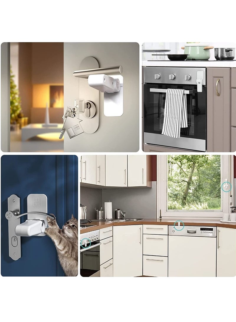 Excefore Childproof Door Lever Lock 2 Pack Baby Safety Door Handle Lock Prevent Toddlers from Opening Doors - Image 5