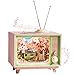 Rolife 3D Puzzle for AdultsSakura Dreamy Tour 3D Wooden Puzzles TV Music Box for Mom DIY Creative Craft Kits Model Kits for Adults Unique Gift and Home Decor Sakura Dreamy Tour - Image 2