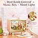 Rolife 3D Puzzle for AdultsSakura Dreamy Tour 3D Wooden Puzzles TV Music Box for Mom DIY Creative Craft Kits Model Kits for Adults Unique Gift and Home Decor Sakura Dreamy Tour - Image 4