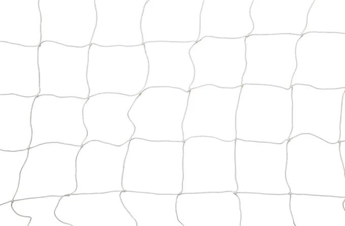 نيفيا Nivia Football Net 7.32m x 2.44m - Durable White Polypropylene