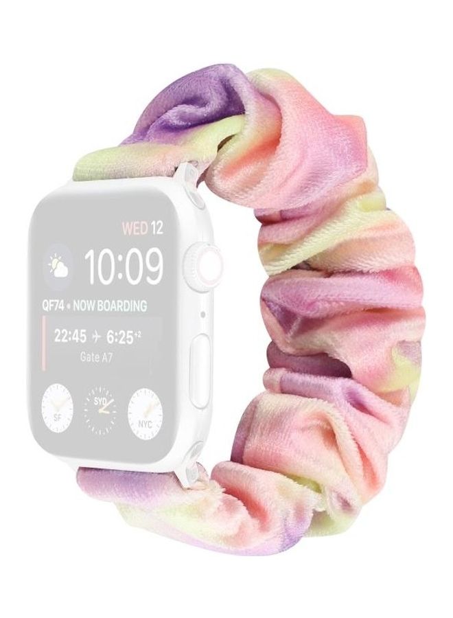 NIBEMINENT Replacement Watchband For Apple Watch Series 7 45mm / 6 & SE 5 4 44mm 3 2 1 42mm Multicolour - Image 2