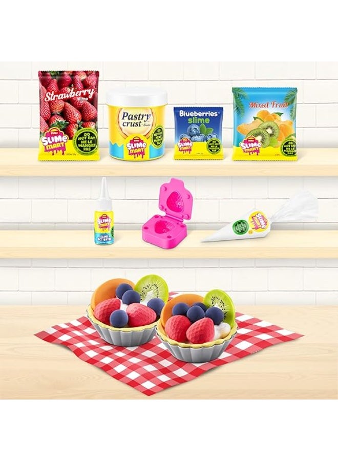 ZURU Slime Mart Fruit Tart Small Shopping Bag Slime Kit, 10 Pieces - Image 2