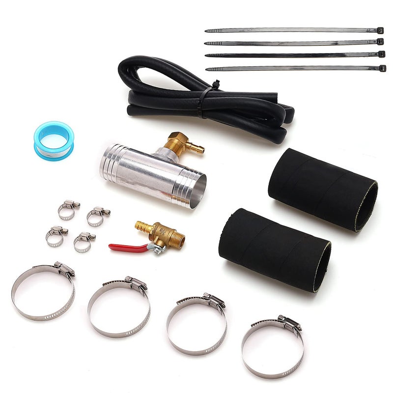 1 34 Diesel Installation Kit Diesel Auxiliary Tank Install Kit Compatible with Gravity Fueled Auxiliary Fuel Tank Only for Diesel 11408