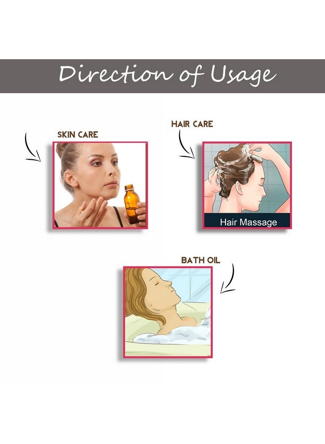 ديفينيز زيت بذور السمسم من ديفينيز، 110 مل × 2 - زيت نقي 100%، طبيعي، غير مخفف، درجة علاجية، معصور على البارد للعناية بالشعر والبشرة، قمل الرأس، العناية بالقشرة، الترطيب العميق - Image 5