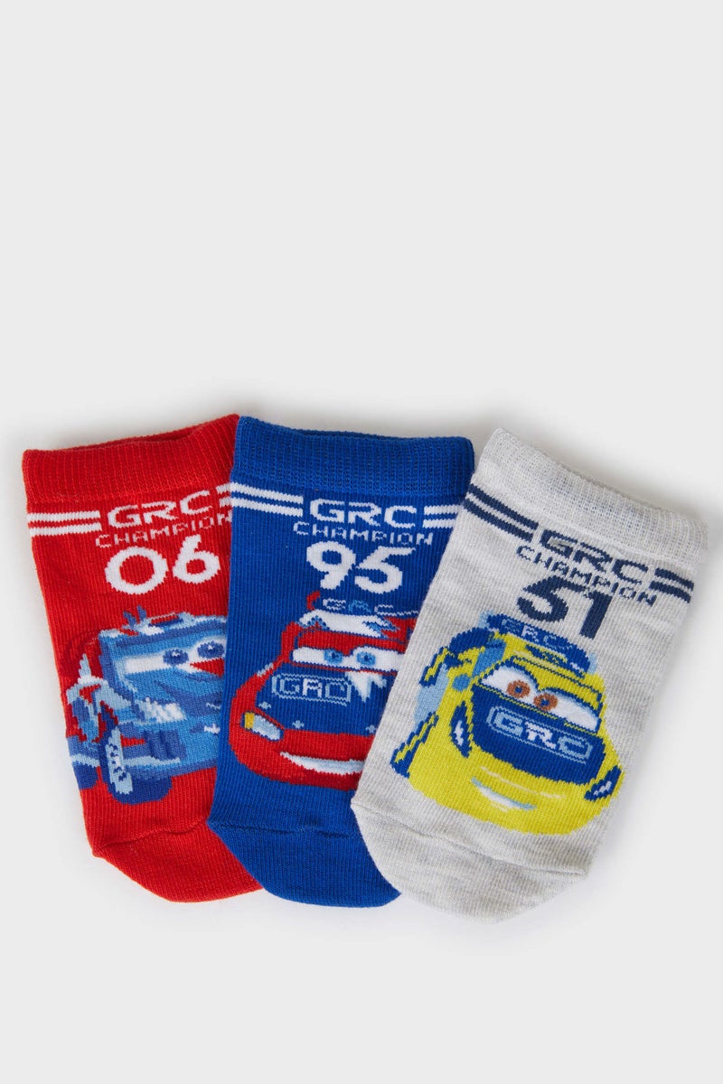 DeFacto Boy Cars licensed 3 piece Short Socks  - Image 3