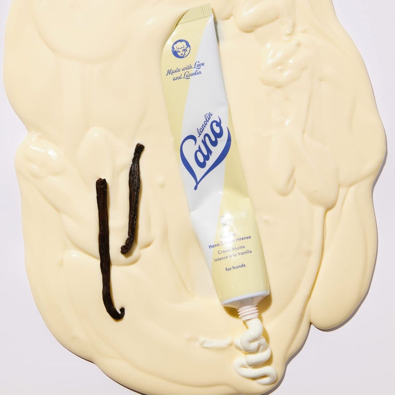 Lanolips Hand Cream - Lanolin Lotion with Shea Butter & Vitamin E - Cuticle & Hand Cream for Dry Cracked Hands - Cruelty-Free, Dermatologist Tested - Vanilla (50ml / 1.69 fl oz) - Image 2
