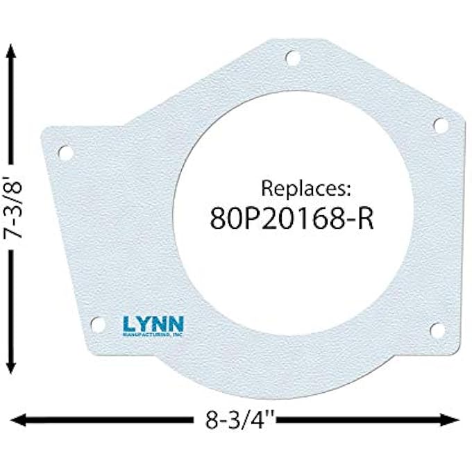 REPLACEMENT ST CROIX PELLET STOVE BLOWER GASKET 80P20168-R, 2101J - Image 2