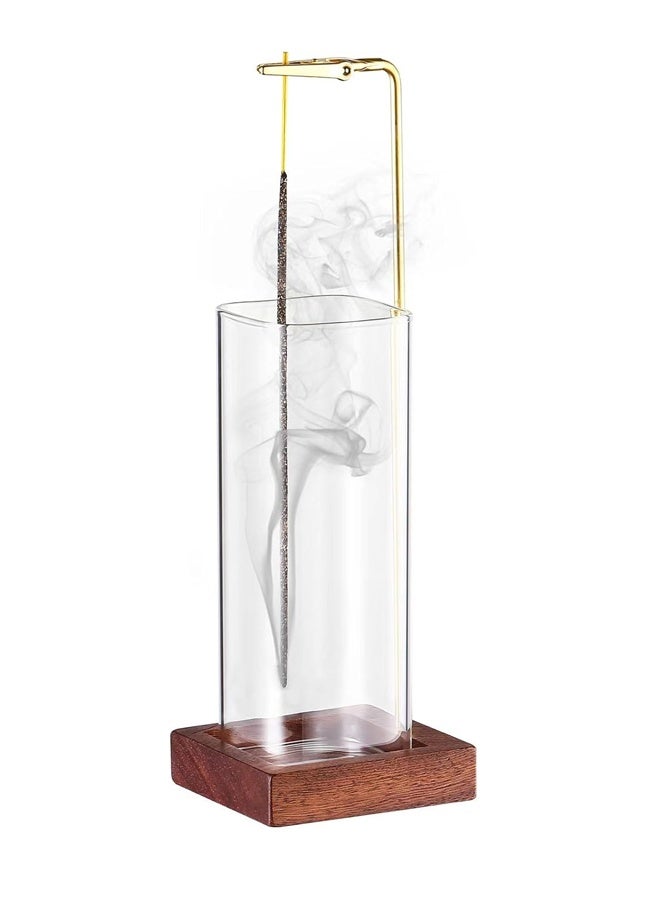 هومستر عقب أسفل حامل البخور- مكافحة الرماد الطائرة حامل البخور للعصي- قسط معلق البخور عصا- سهل التنظيف- مثالية للتأمل واليوغا والسبا ديكور المنزل- محرق البخور - Image 1