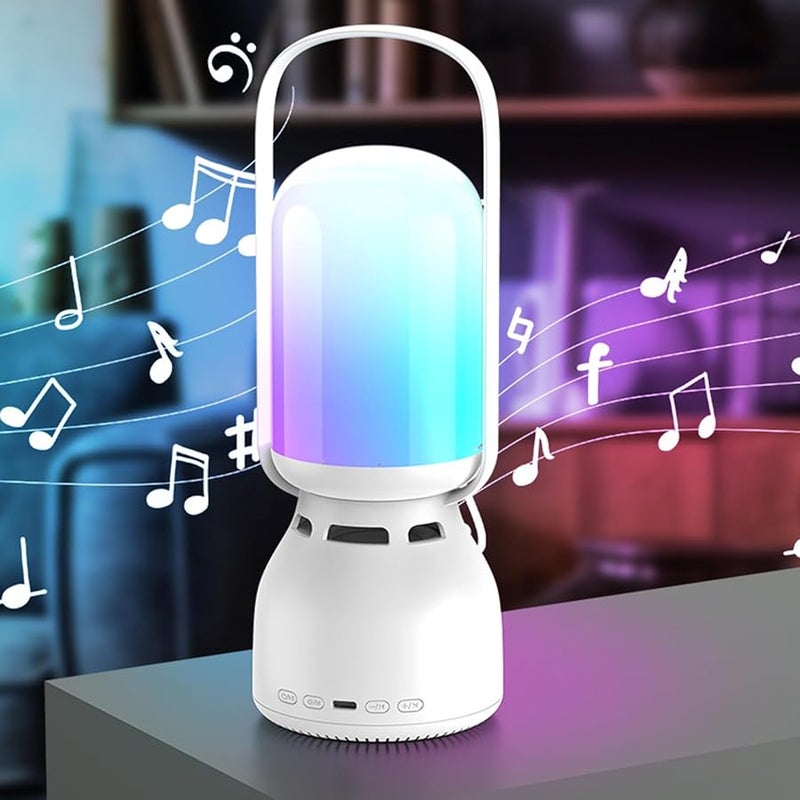 مصباح تخييم محمول مع سماعة بلوتوث 3 سطوع قابل للتعديل للاستخدام في الهواء الطلق والداخل - Image 4