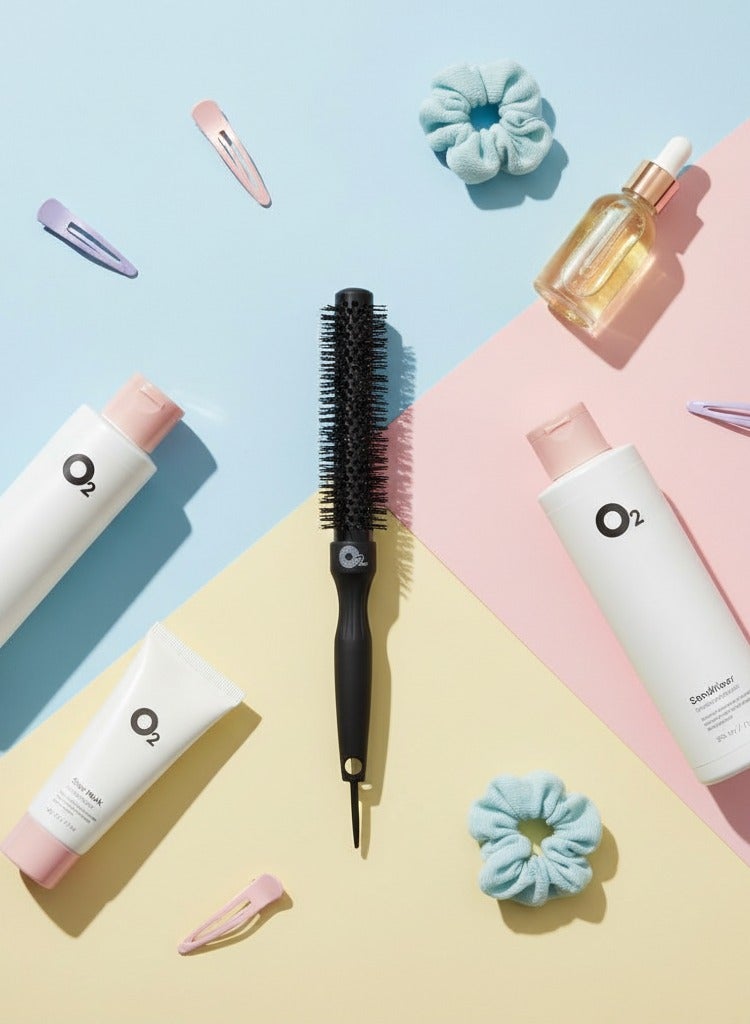 Oplus Hair Nano Technology Ceramic Brush -25 for All Hair Types - Image 4