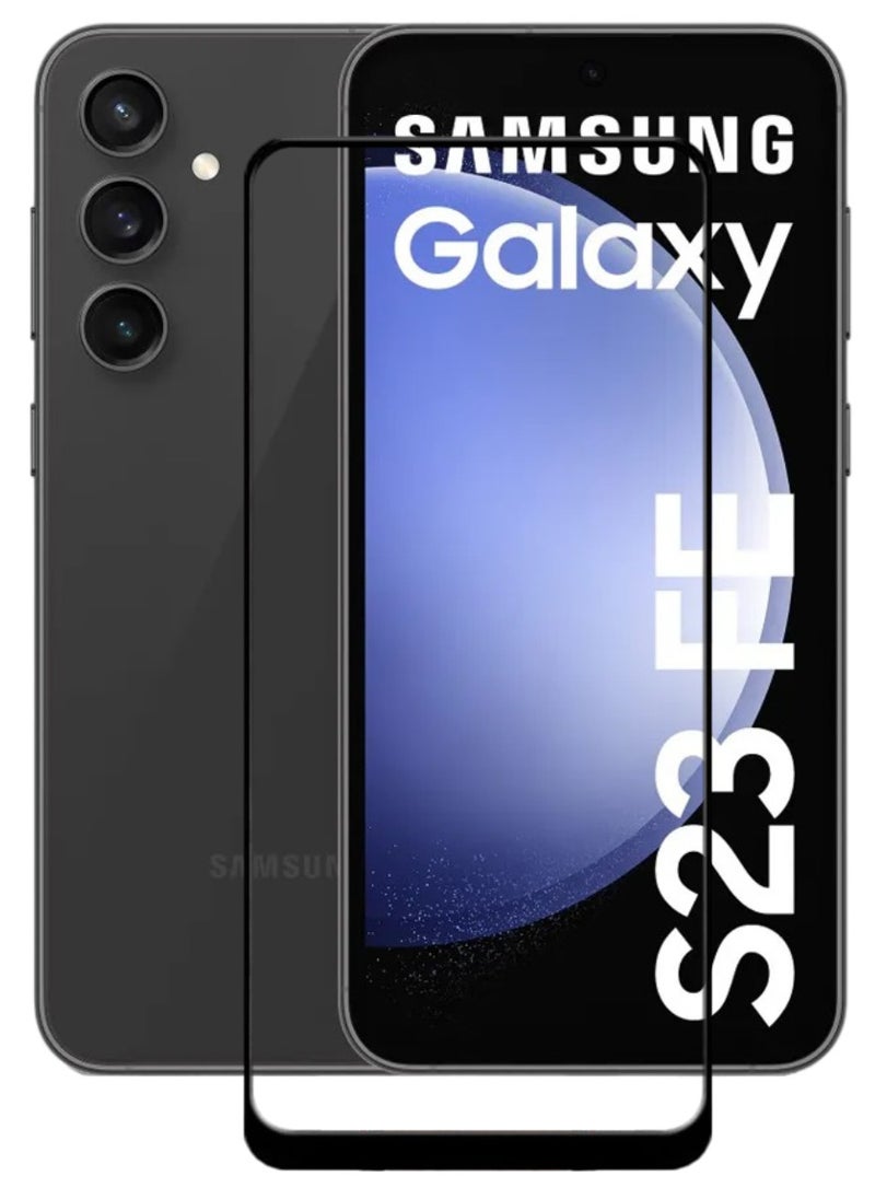 ACLIX Antistatic ESD Dustproof Premium Quality High Definition Tempered Glass Screen Protector Designed For Samsung Galaxy S23 FE - Image 1