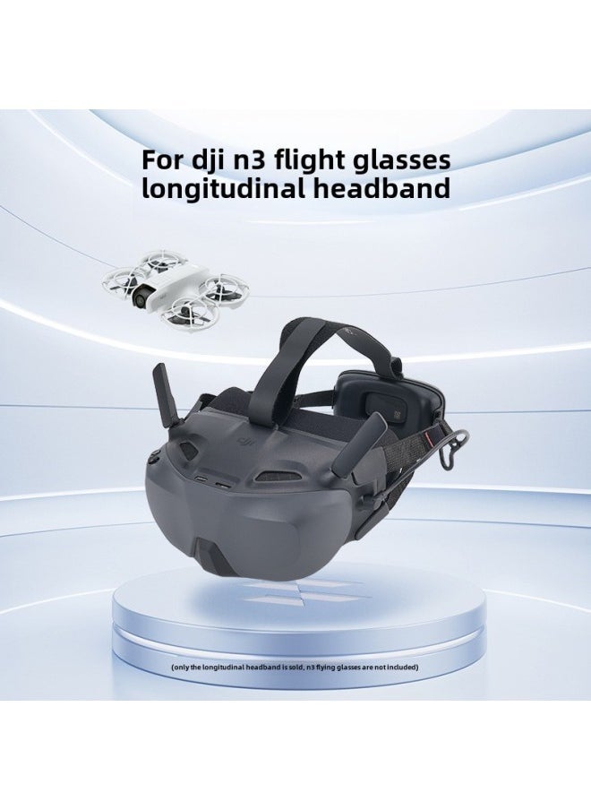 Generic Suitable For DJI N3 Glasses Simple Protection Headwear Comfortable Wear Pressure Relief Protection Belt UAV Accessories-Color:N3 Protective Headband  - Image 2