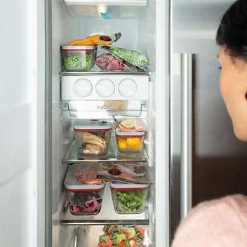 Zwilling Zwilling Fresh and Save La Mer Vacuum Food Storage Set 16piece White with Seablue accents  - Image 5
