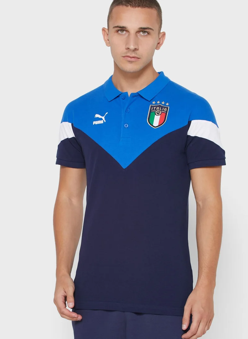 PUMA FIGC Italia Iconic MCS Polo