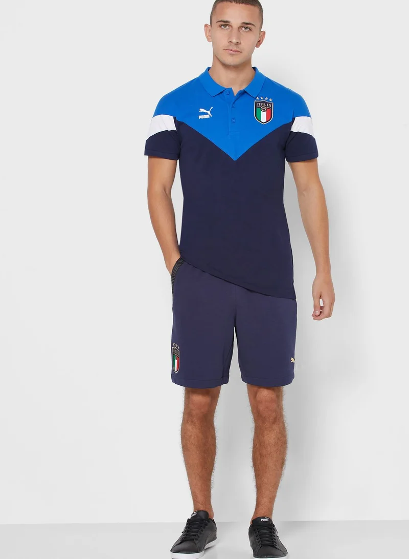 PUMA FIGC Italia Iconic MCS Polo