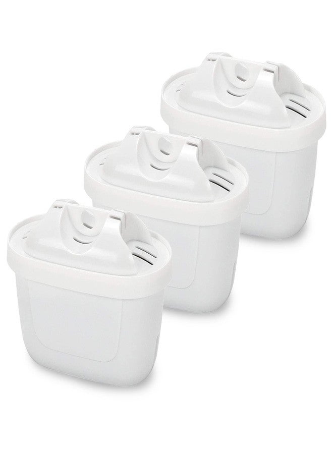 Anmumu عبوة من 3 قطع من فلتر المياه البديل من Mavea لإبريق MAVEA 1001122، 1001495، LEVOIT Pitcher، وBrita Mavea Maxtra، وMaxtra+، والمزيد من العلامات التجارية لإبريق فلتر المياه - Image 1