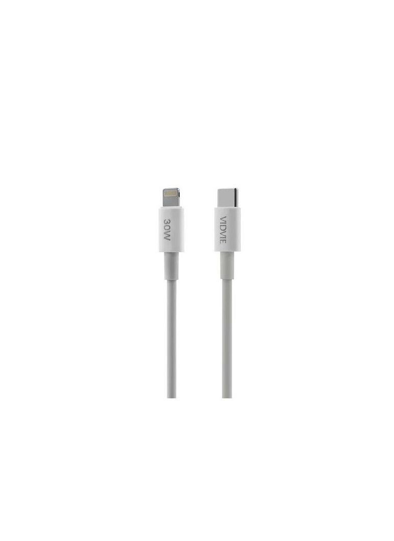 Vidvie - Type-C to Lightning charger cable for data transfer and charging from Vidvie - Image 1
