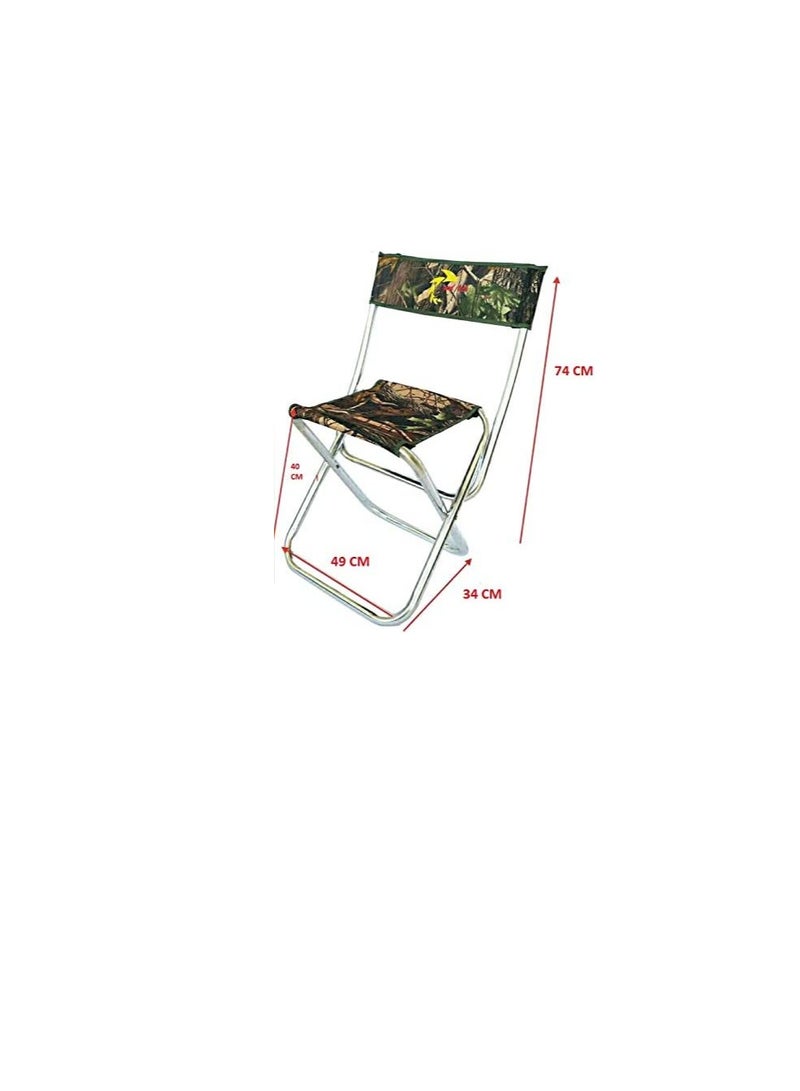 ROBUSTLINE Portable Folding Chair | Foldable Chair | Camping Chair | Lightweight | Picnic Chair | Beach Chair Foldable - Image 3