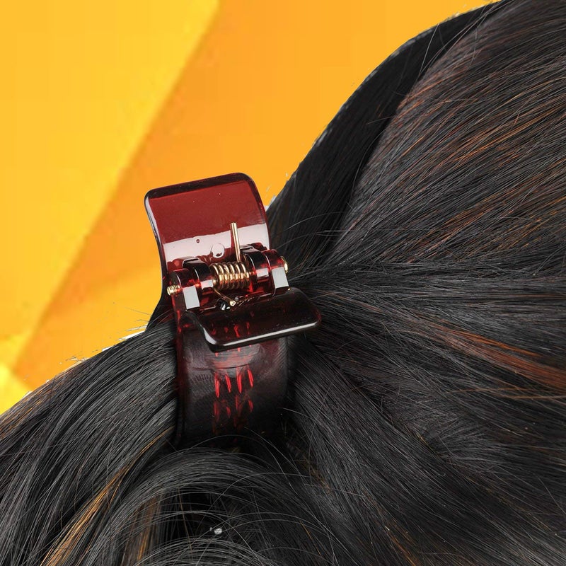 BIRDWARE Medium-Size Multi Color Imported Acrylic Material Butterfly Hair Clips For Women | Hair Clutchers - Image 5