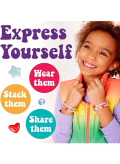 Creativity for Kids Creativity for Kids Bead Jewelry Jar Rainbow - Colorful Beads, Bracelets & Necklaces, Kids Jewelry Making, Arts & Crafts, Handmade Jewelry  - Image 3