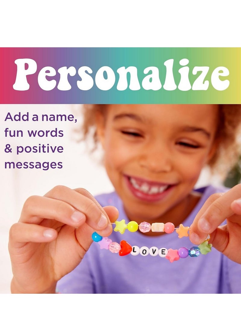 Creativity for Kids Creativity for Kids Bead Jewelry Jar Rainbow - Colorful Beads, Bracelets & Necklaces, Kids Jewelry Making, Arts & Crafts, Handmade Jewelry  - Image 4