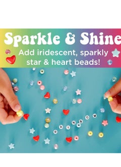 Creativity for Kids Creativity for Kids Bead Jewelry Jar Rainbow - Colorful Beads, Bracelets & Necklaces, Kids Jewelry Making, Arts & Crafts, Handmade Jewelry  - Image 5