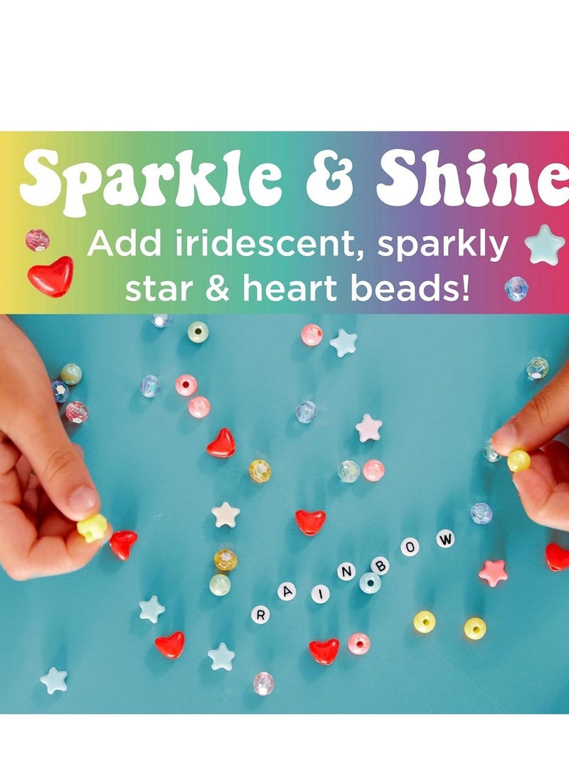 Creativity for Kids Creativity for Kids Bead Jewelry Jar Rainbow - Colorful Beads, Bracelets & Necklaces, Kids Jewelry Making, Arts & Crafts, Handmade Jewelry  - Image 5
