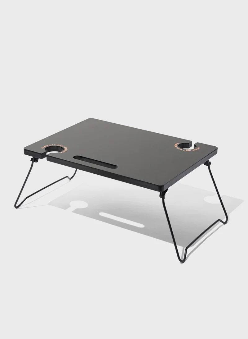 Typo Black Picnic Table For Two
