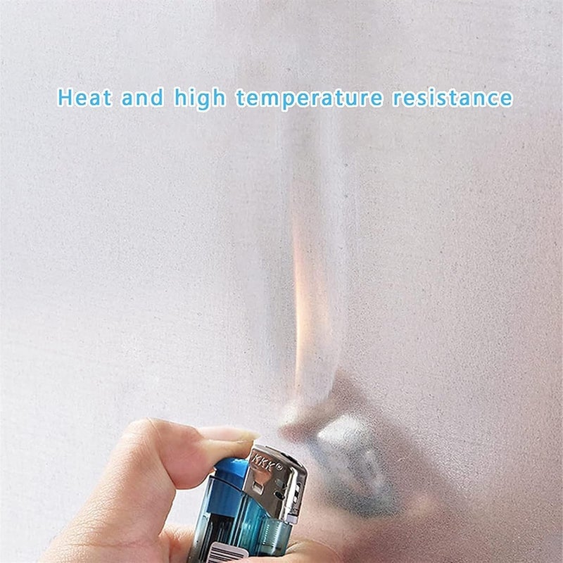 RELEMTRA Oil Splatter Guard 4Sided Anti Splatter Shield Guard Gas Stove Shield Oil Splatter Screen Stop The Spatter Kitchen Utensils Anti Splatter Sheet Guard Foldable - Image 2