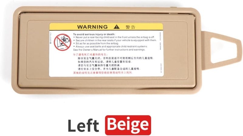 Wivplex Sun Shade Visor Makeup Mirror Cover for Mercedes-Benz - Image 2