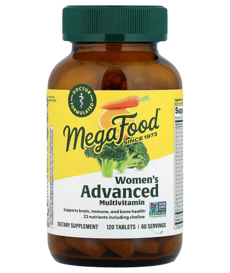 MegaFood Women's Advanced Multivitamin 120 Tablets