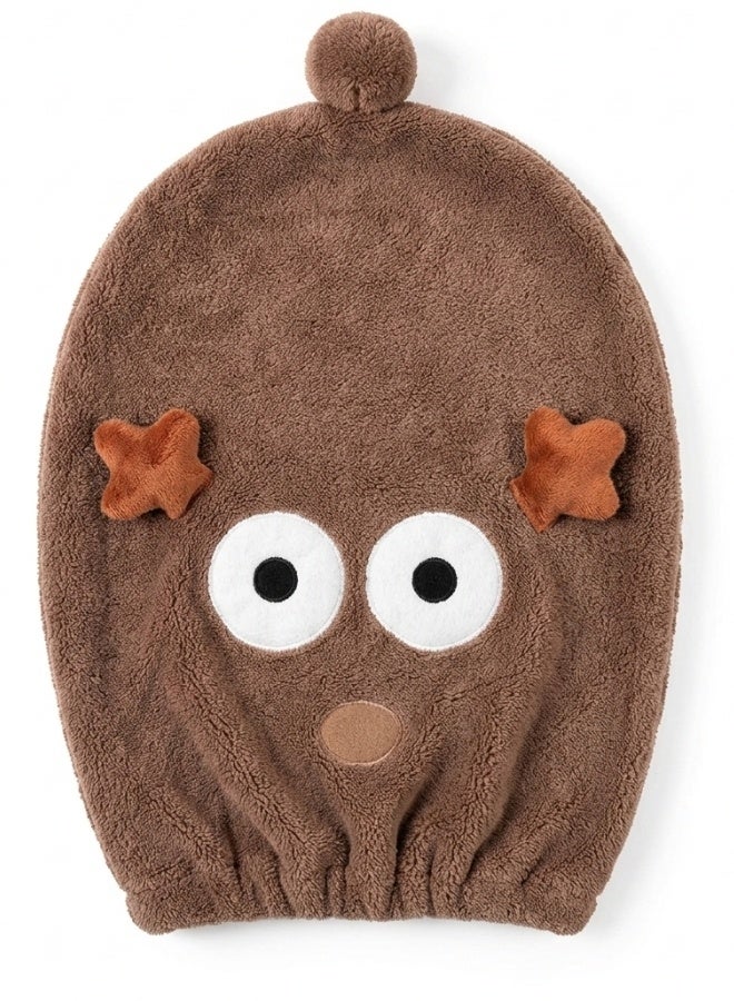 منشفة شعر مايكروفايبر فاخرة لتجفيف الشعر بسرعة – عمامة شعر ناعمة متعددة الاستخدام لتجفيف الشعر وتصفيفه – غطاء شعر أنيق وناعم للعناية بالشعر أثناء النوم – خفيفة، مريحة، مضادة للهيشان والتقصف – تصميم عصري فاخر يناسب النساء والبنات - Image 3